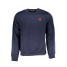 GIAN MARCO VENTURI MEN&39S BLUE ZIPLESS SWEATSHIRT