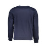 GIAN MARCO VENTURI MEN&39S BLUE ZIPLESS SWEATSHIRT