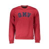 GIAN MARCO VENTURI MEN&39S RED ZIP-OUT SWEATSHIRT