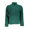 GIAN MARCO VENTURI MEN&39S GREEN ZIP SWEATSHIRT