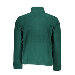 GIAN MARCO VENTURI MEN&39S GREEN ZIP SWEATSHIRT