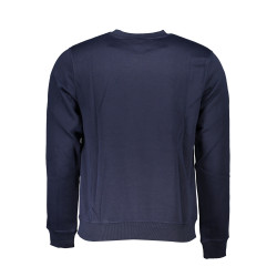 GIAN MARCO VENTURI MEN&39S BLUE ZIPLESS SWEATSHIRT