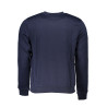 GIAN MARCO VENTURI MEN&39S BLUE ZIPLESS SWEATSHIRT