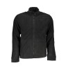 GIAN MARCO VENTURI MEN&39S BLACK ZIP SWEATSHIRT