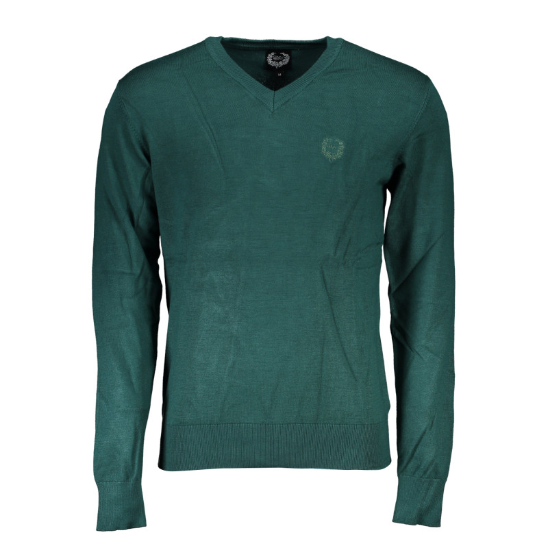 GIAN MARCO VENTURI MEN&39S GREEN SWEATER