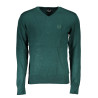 GIAN MARCO VENTURI MEN&39S GREEN SWEATER