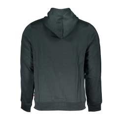 GIAN MARCO VENTURI MEN&39S GREEN ZIP SWEATSHIRT