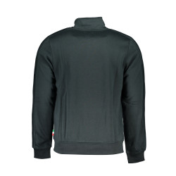 GIAN MARCO VENTURI MEN&39S GREEN ZIP SWEATSHIRT