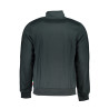 GIAN MARCO VENTURI MEN&39S GREEN ZIP SWEATSHIRT