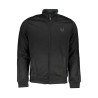 GIAN MARCO VENTURI MEN&39S BLACK ZIP SWEATSHIRT