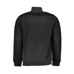 GIAN MARCO VENTURI MEN&39S BLACK ZIP SWEATSHIRT