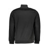 GIAN MARCO VENTURI MEN&39S BLACK ZIP SWEATSHIRT