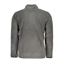 GIAN MARCO VENTURI MEN&39S GRAY ZIP SWEATSHIRT