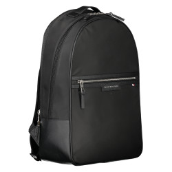 TOMMY HILFIGER MEN&39S BLACK BACKPACK