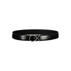 CALVIN KLEIN MEN&39S BLACK LEATHER BELT