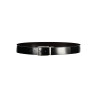 CALVIN KLEIN MEN&39S BLACK LEATHER BELT