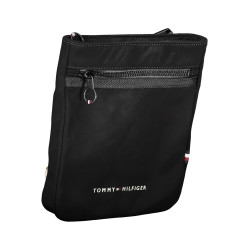 TOMMY HILFIGER MEN&39S BLACK SHOULDER BAG