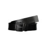 CALVIN KLEIN MEN&39S BLACK LEATHER BELT