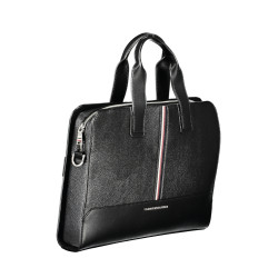 TOMMY HILFIGER BLACK MAN BRIEFCASE