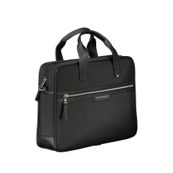 TOMMY HILFIGER BLACK MAN BRIEFCASE