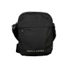 TOMMY HILFIGER MEN&39S BLACK SHOULDER BAG