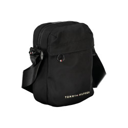 TOMMY HILFIGER MEN&39S BLACK SHOULDER BAG