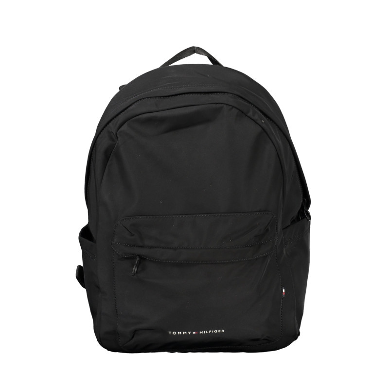 TOMMY HILFIGER MEN&39S BLACK BACKPACK