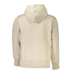 CALVIN KLEIN MEN&39S BEIGE ZIPLESS SWEATSHIRT