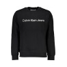 CALVIN KLEIN MEN&39S BLACK ZIPLESS SWEATSHIRT