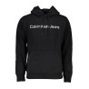 CALVIN KLEIN MEN&39S BLACK ZIPLESS SWEATSHIRT