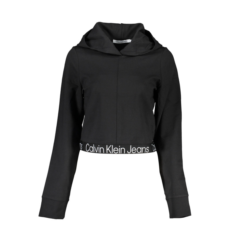 CALVIN KLEIN FELPA SENZA ZIP DONNA NERO