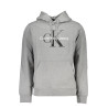 CALVIN KLEIN FELPA SENZA ZIP UOMO GRIGIO