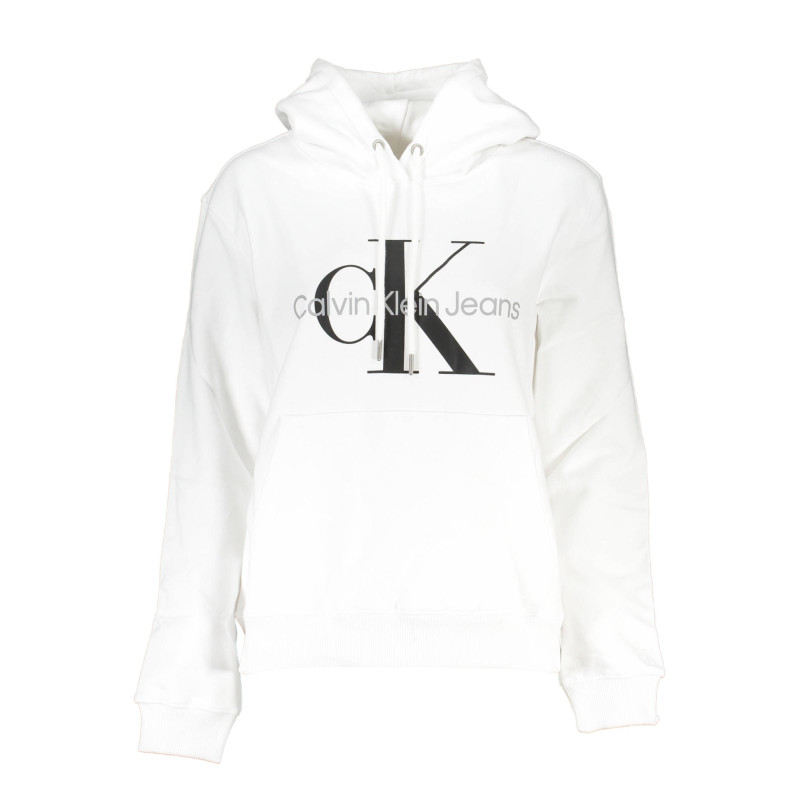 CALVIN KLEIN WOMEN&39S ZIPLESS SWEATSHIRT WHITE