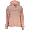 CALVIN KLEIN WOMEN&39S PINK ZIPLESS SWEATSHIRT