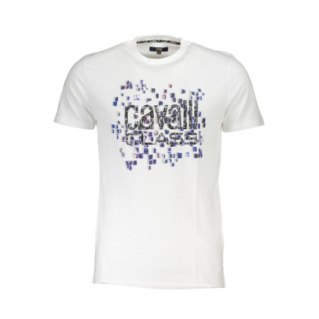 CAVALLI CLASS MEN&39S SHORT SLEEVED T-SHIRT WHITE