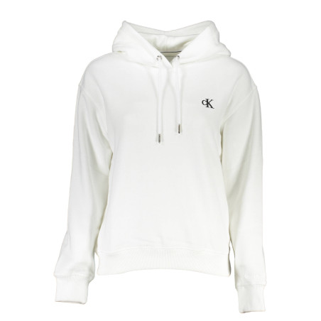 CALVIN KLEIN WOMEN&39S ZIPLESS SWEATSHIRT WHITE