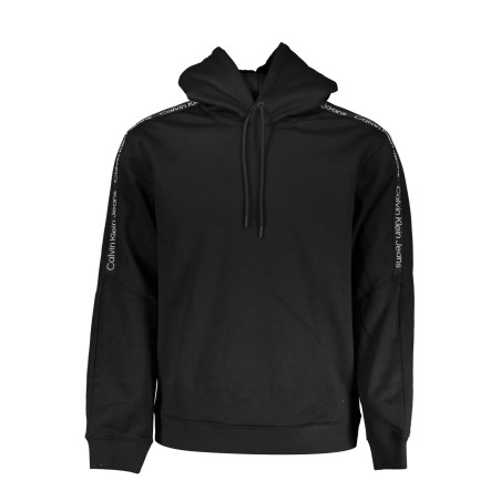 CALVIN KLEIN MEN&39S BLACK ZIPLESS SWEATSHIRT