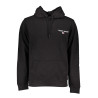 TOMMY HILFIGER MEN&39S BLACK ZIPLESS SWEATSHIRT