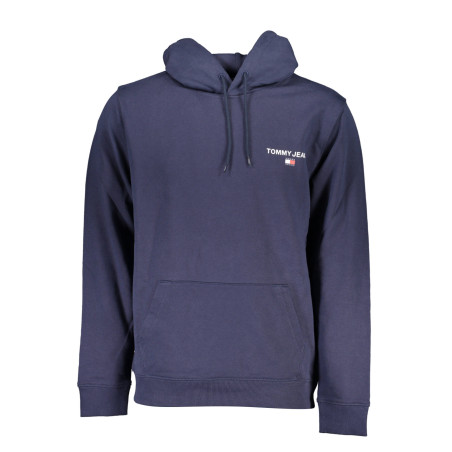 TOMMY HILFIGER MEN&39S BLUE ZIPLESS SWEATSHIRT