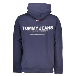 TOMMY HILFIGER MEN&39S BLUE ZIPLESS SWEATSHIRT