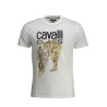 CAVALLI CLASS MEN&39S SHORT SLEEVED T-SHIRT WHITE