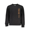 CALVIN KLEIN MEN&39S BLACK ZIPLESS SWEATSHIRT