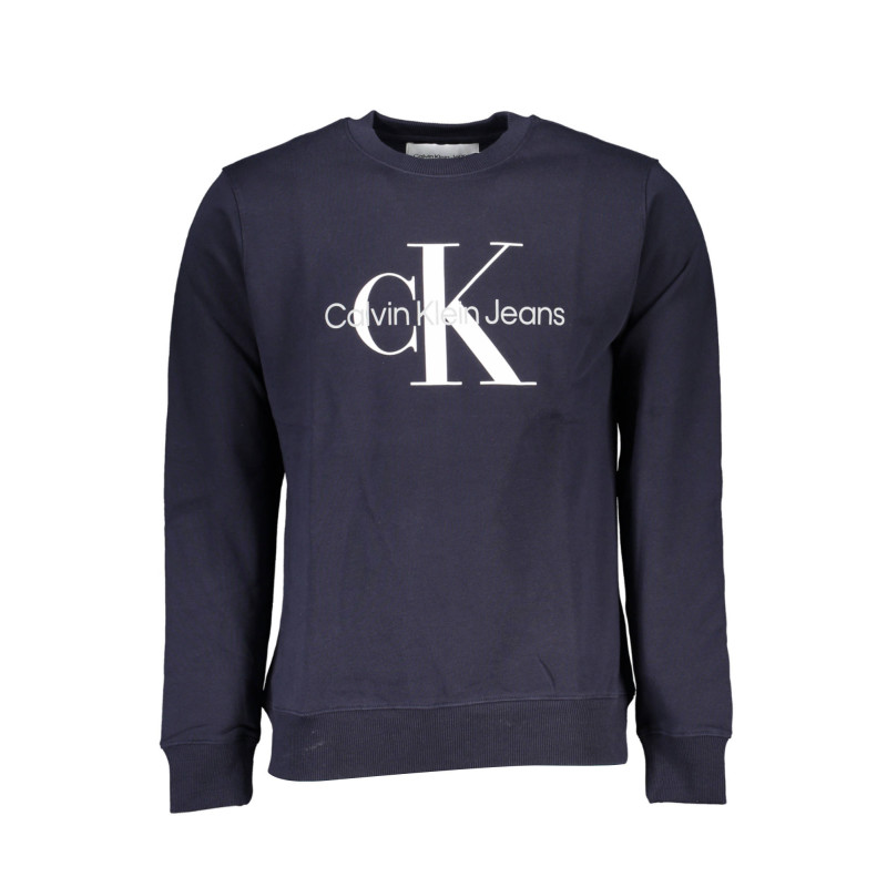 CALVIN KLEIN MEN&39S BLUE ZIPLESS SWEATSHIRT