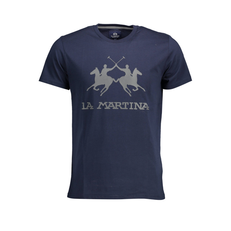 LA MARTINA MEN&39S SHORT SLEEVE T-SHIRT BLUE