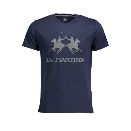 LA MARTINA T-SHIRT MANICHE CORTE UOMO BLU