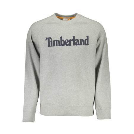 TIMBERLAND MEN&39S GRAY ZIPLESS SWEATSHIRT