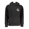 CALVIN KLEIN FELPA SENZA ZIP UOMO NERO