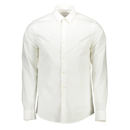 CALVIN KLEIN MEN&39S WHITE LONG SLEEVE SHIRT