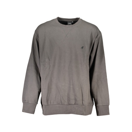 US GRAND POLO MEN&39S GRAY ZIPLESS SWEATSHIRT