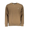 US GRAND POLO MEN&39S BROWN ZIPLESS SWEATSHIRT